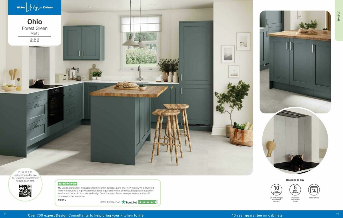 Wickes Kitchens Brochure Offers from 10 December