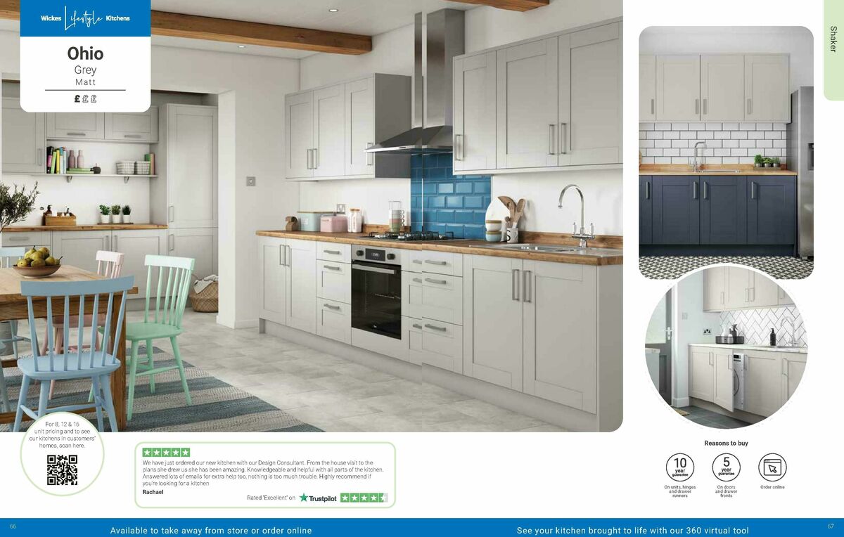 Wickes Kitchens Brochure Offers from 10 December