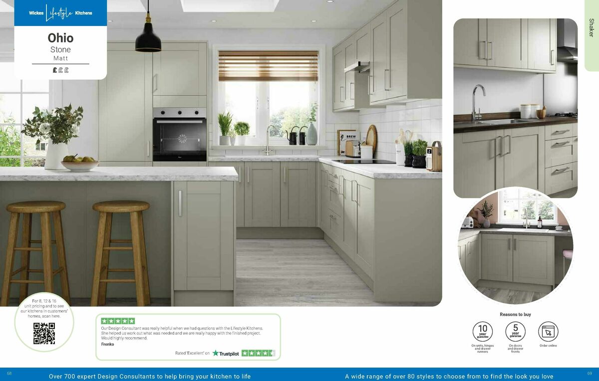 Wickes Kitchens Brochure Offers from 10 December