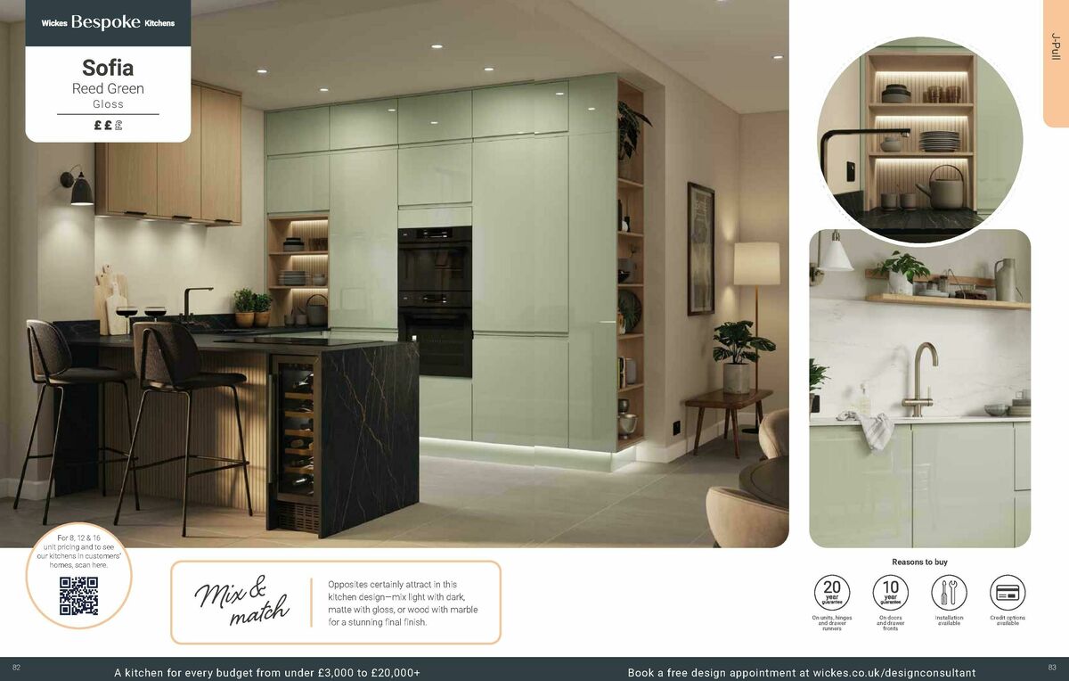 Wickes Kitchens Brochure Offers from 10 December