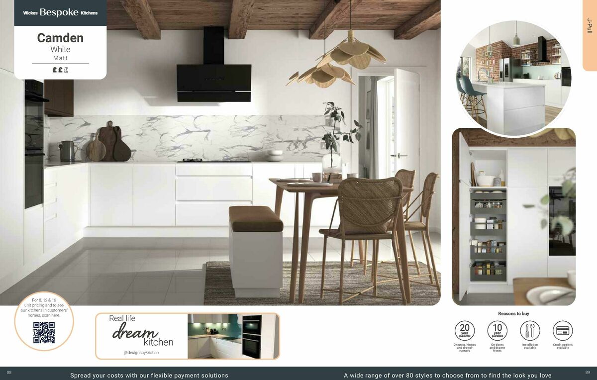 Wickes Kitchens Brochure Offers from 10 December