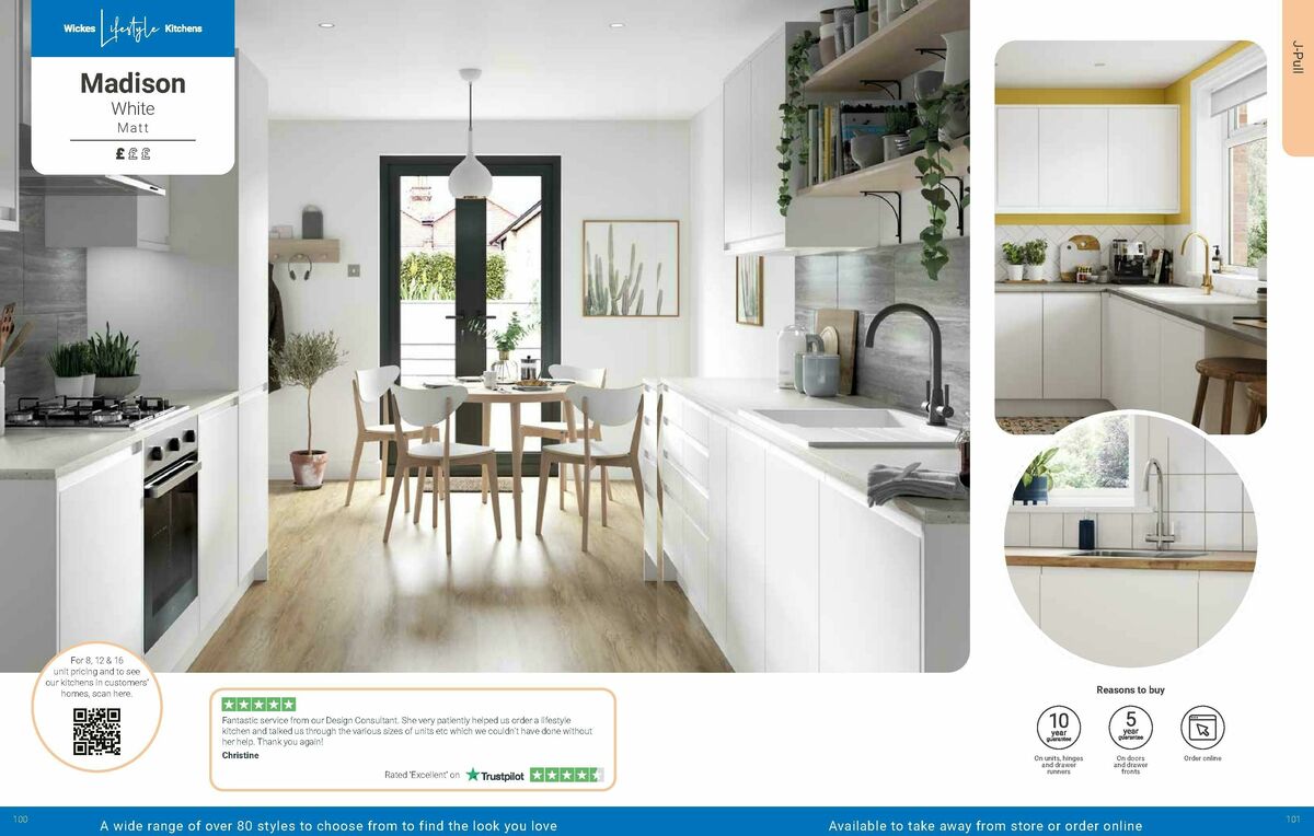 Wickes Kitchens Brochure Offers from 10 December
