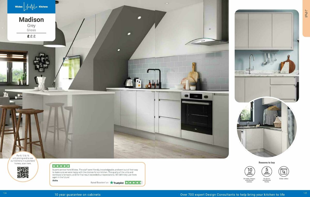 Wickes Kitchens Brochure Offers from 10 December
