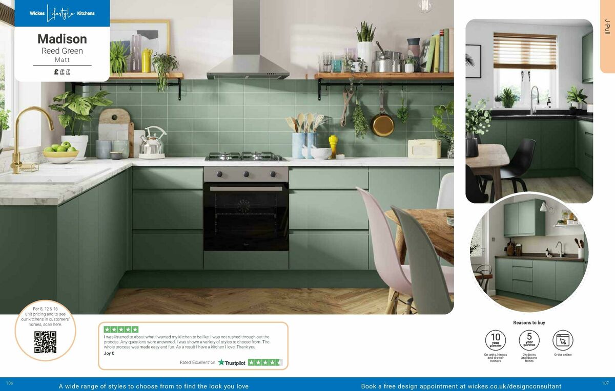 Wickes Kitchens Brochure Offers from 10 December