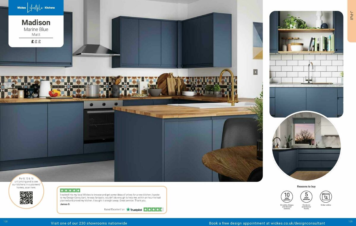 Wickes Kitchens Brochure Offers from 10 December