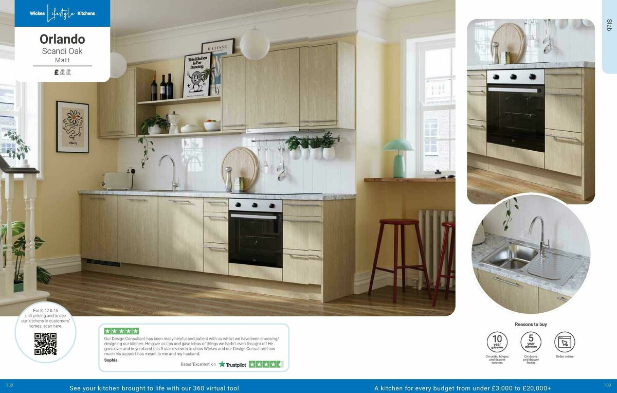 Wickes Kitchens Brochure Offers from 10 December