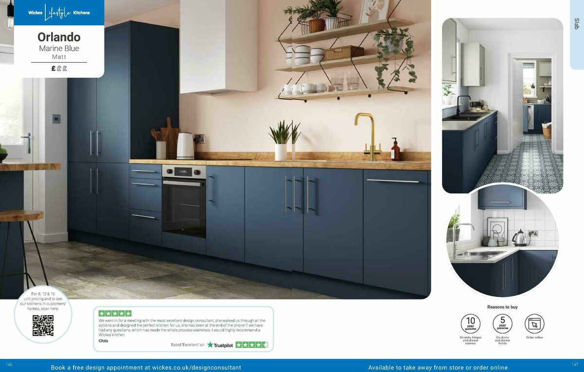 Wickes Kitchens Brochure Offers from 10 December