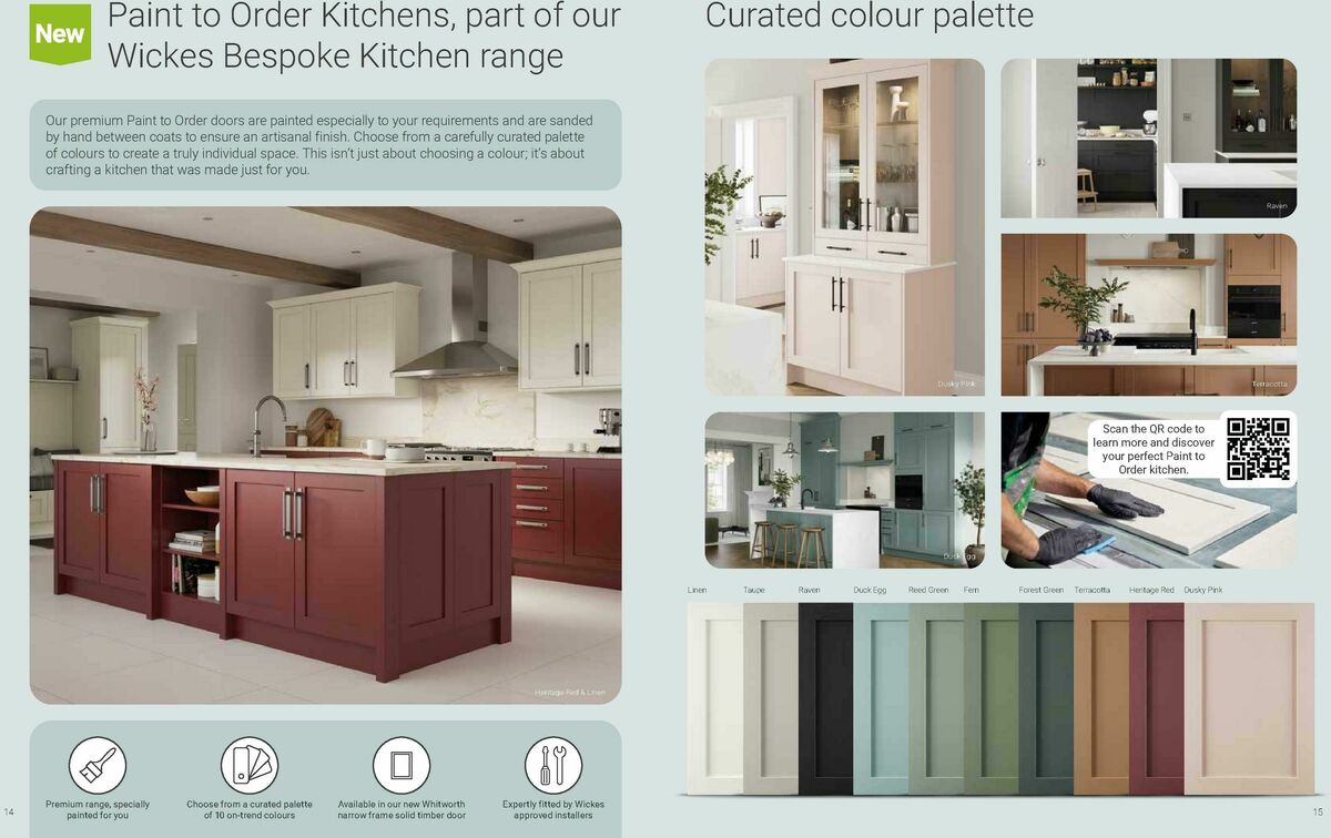 Wickes Kitchens Brochure Offers from 10 December