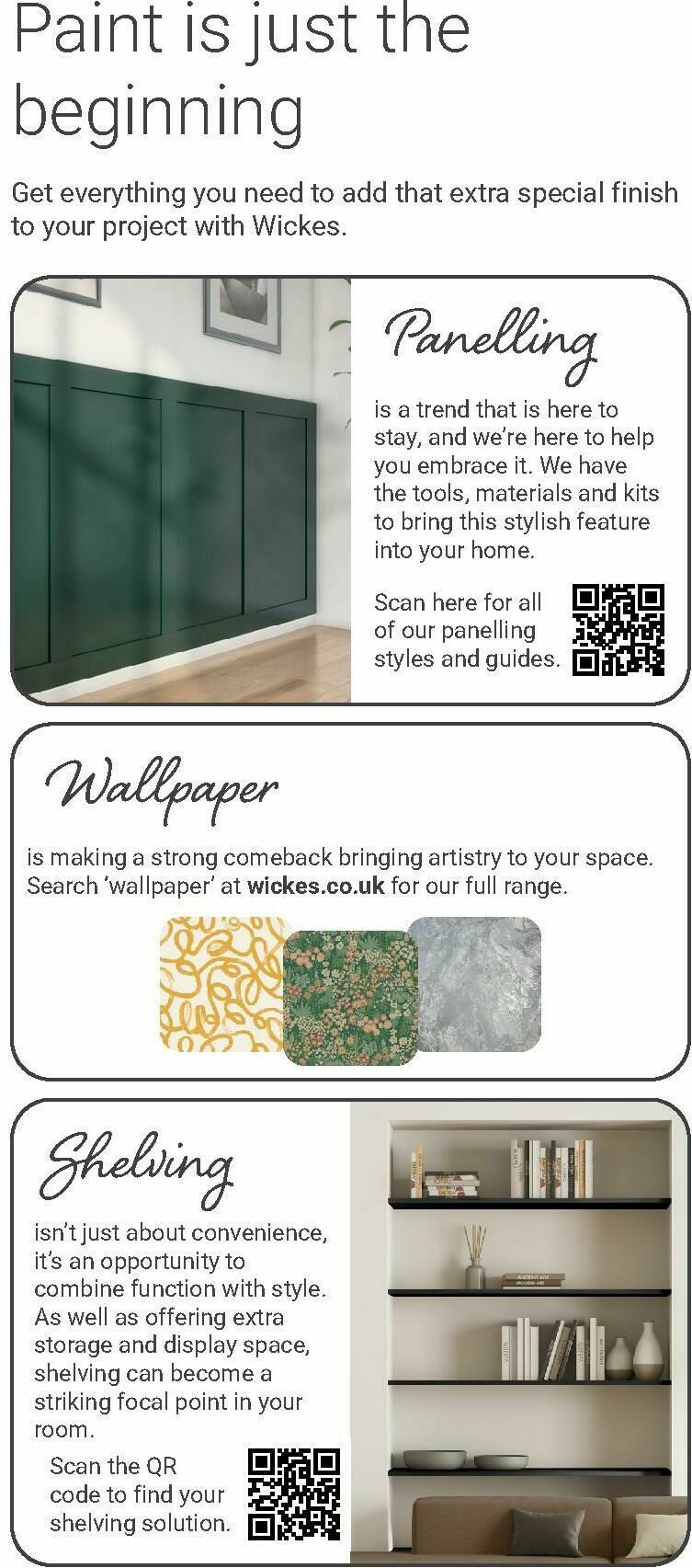 Wickes Paint Brochure Offers from 1 March