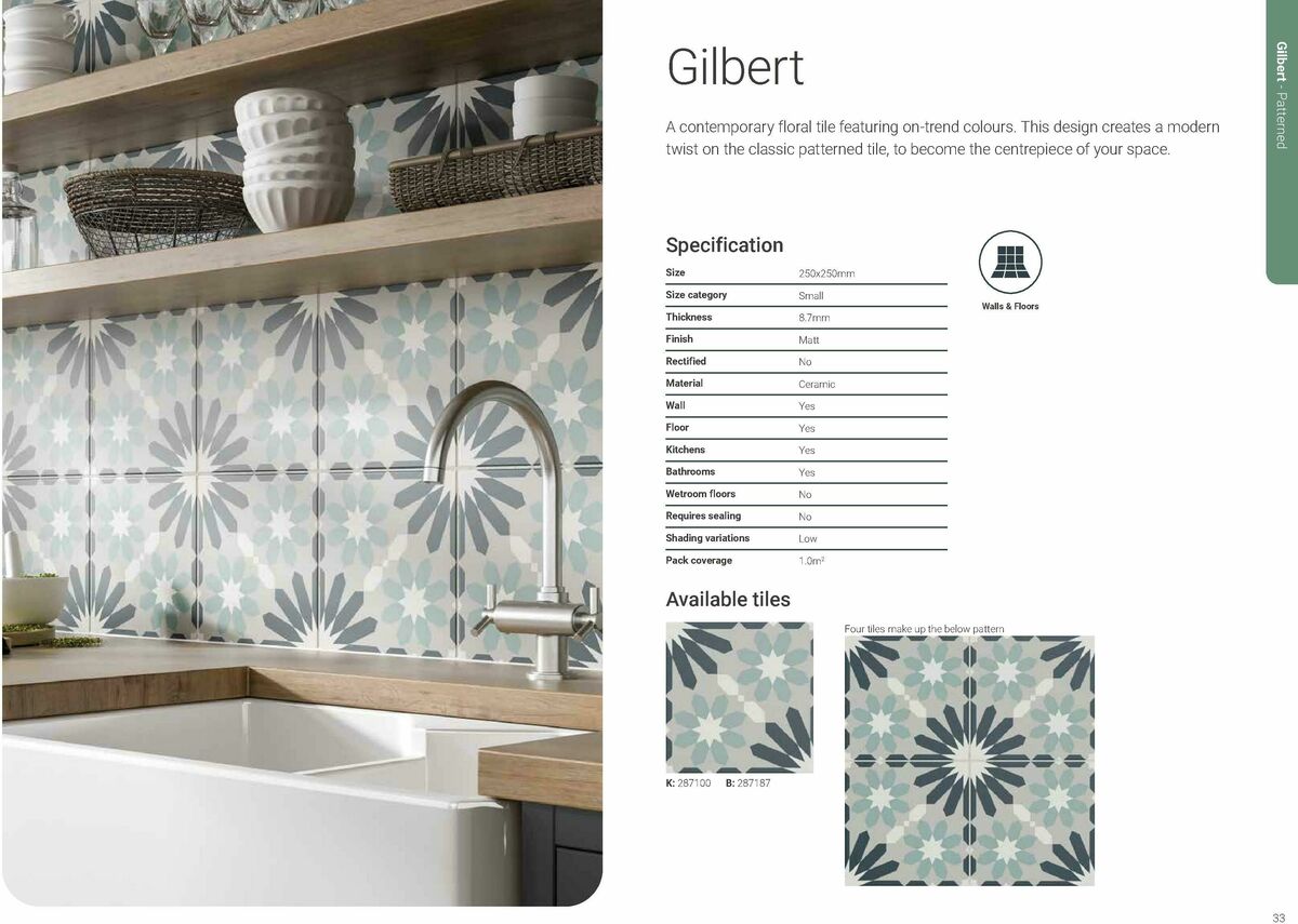 Wickes Boutique Tiles brochure Offers from 1 May