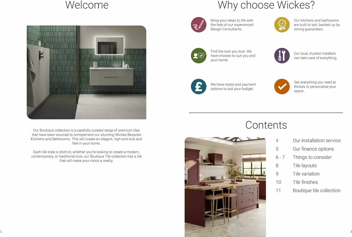 Wickes Boutique Tiles brochure Offers from 1 May