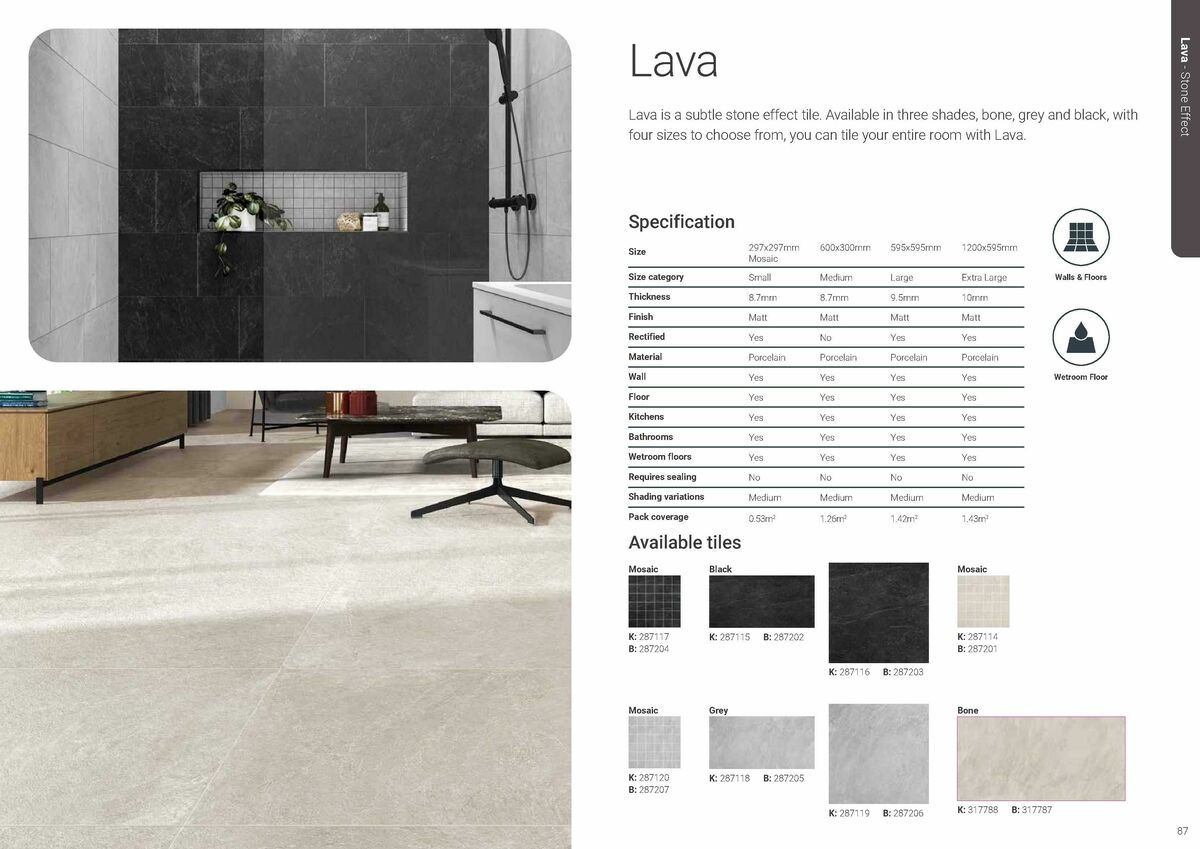 Wickes Boutique Tiles brochure Offers from 1 May