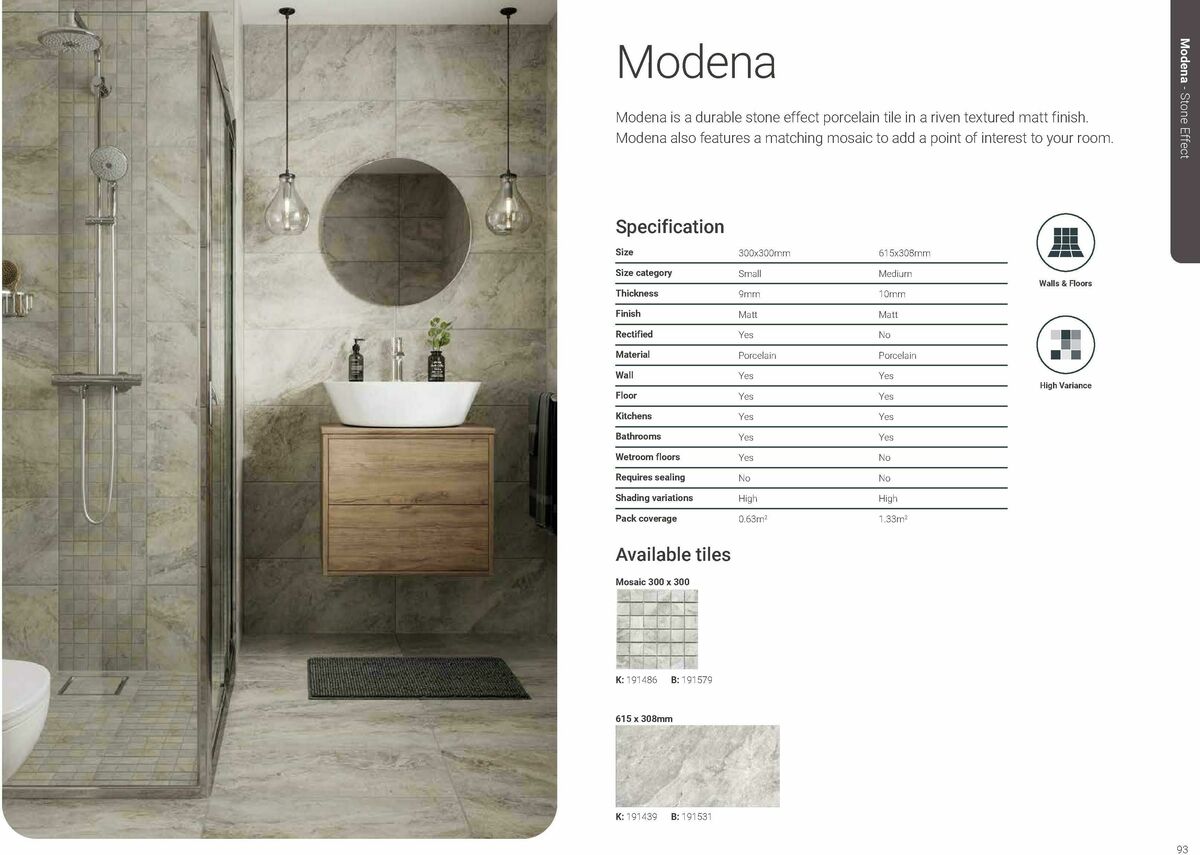 Wickes Boutique Tiles brochure Offers from 1 May