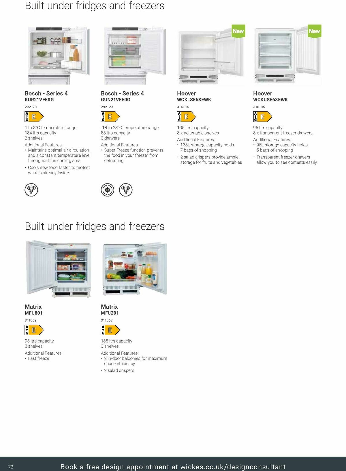 Wickes Kitchen Appliances Brochure Offers from 30 May