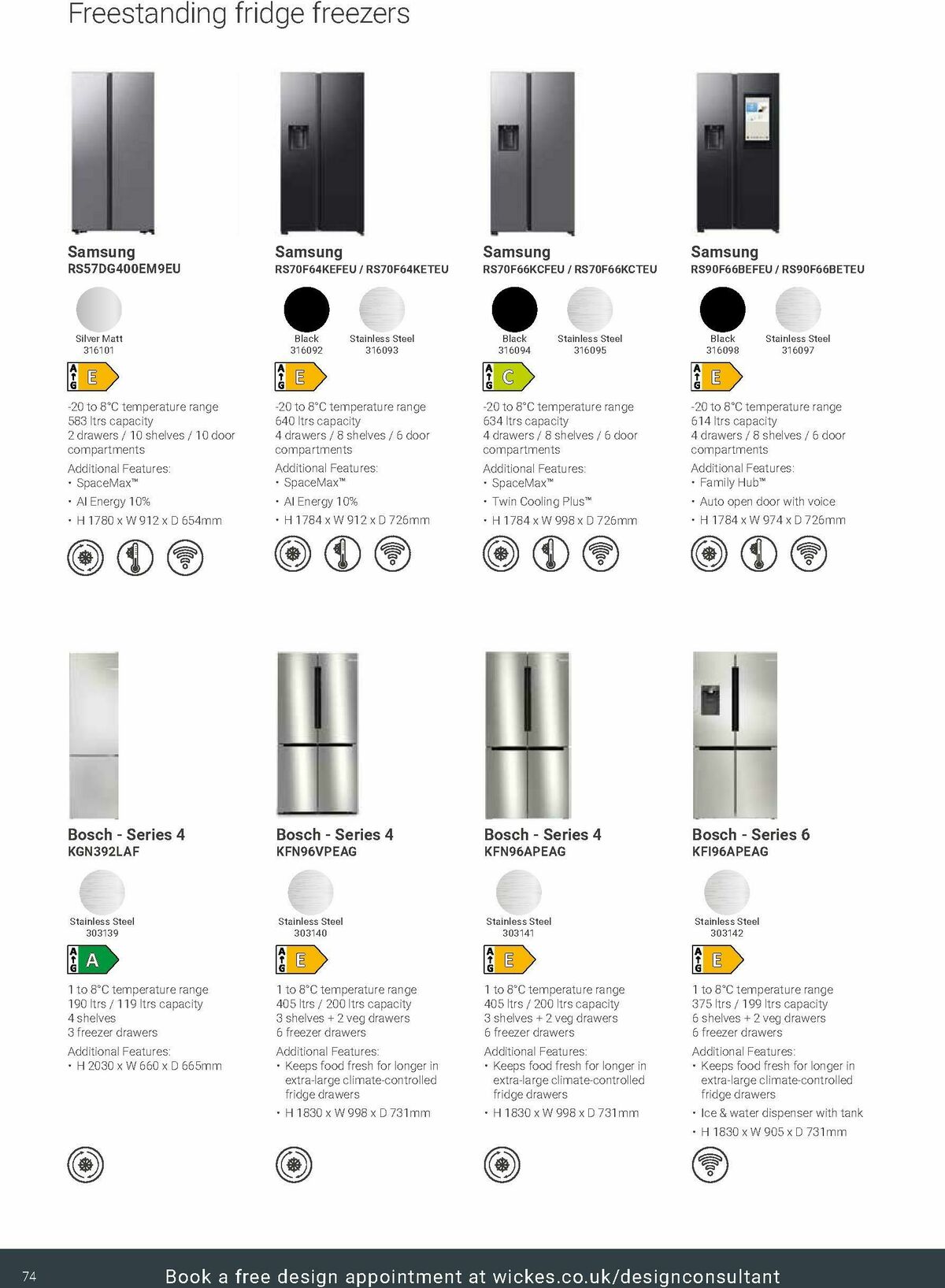 Wickes Kitchen Appliances Brochure Offers from 30 May