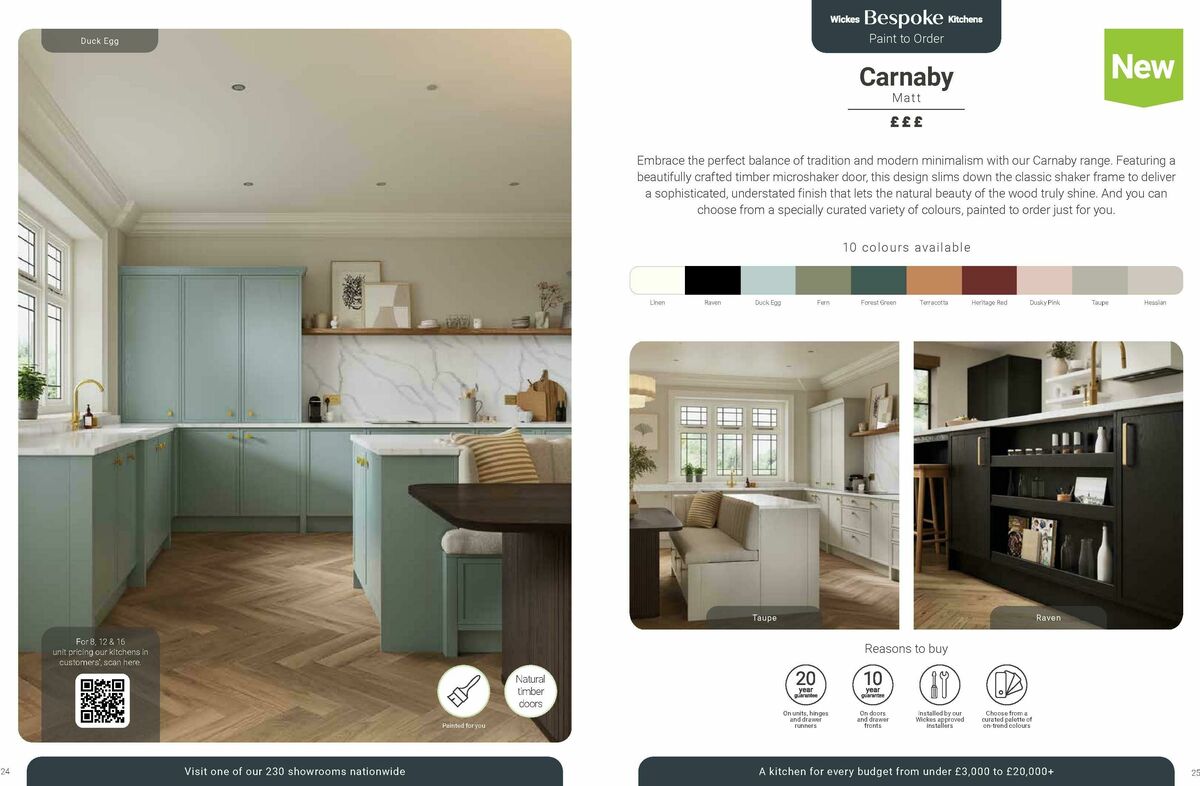 Wickes Kitchens Brochure Offers from 8 August