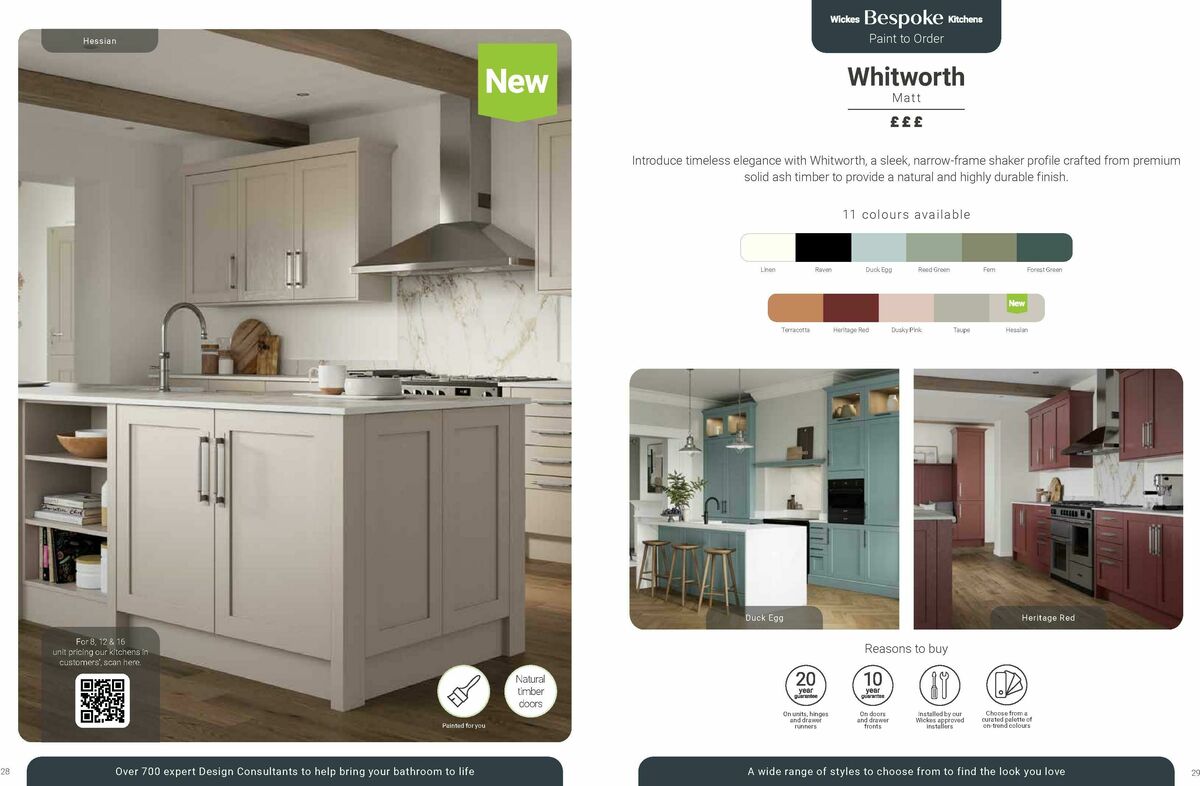 Wickes Kitchens Brochure Offers from 8 August