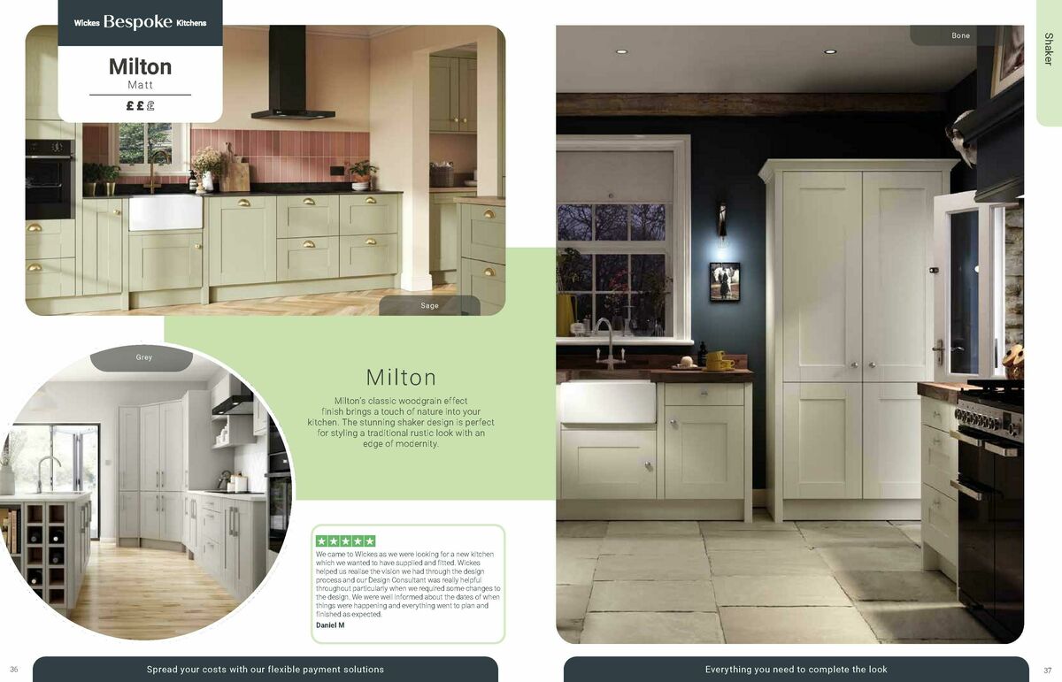 Wickes Kitchens Brochure Offers from 8 August