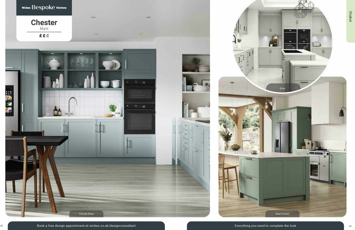 Wickes Kitchens Brochure Offers from 8 August