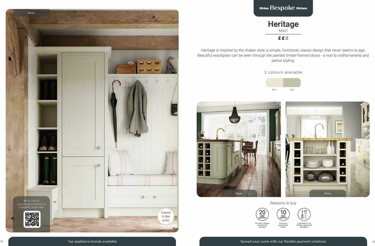 Wickes Kitchens Brochure Offers from 8 August