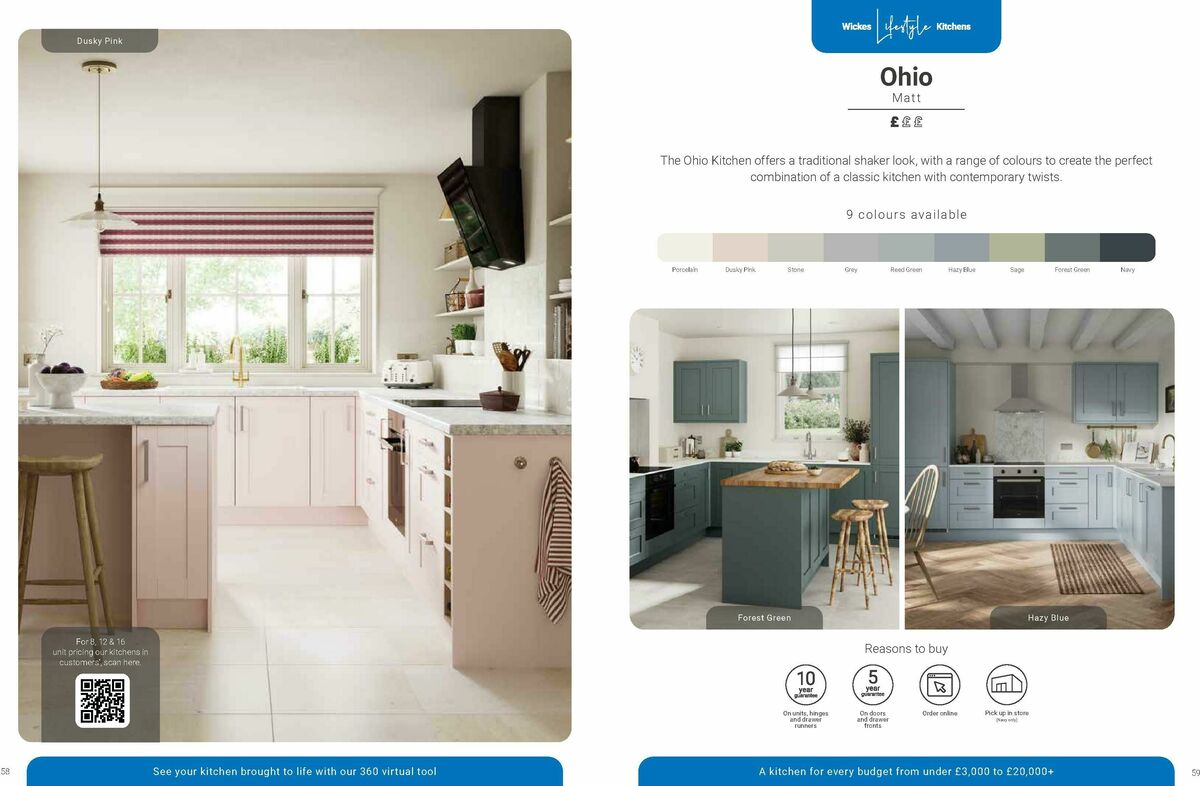 Wickes Kitchens Brochure Offers from 8 August