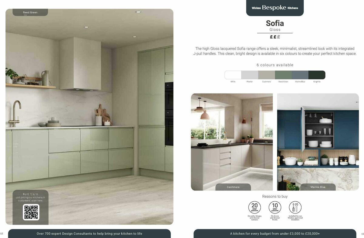Wickes Kitchens Brochure Offers from 8 August