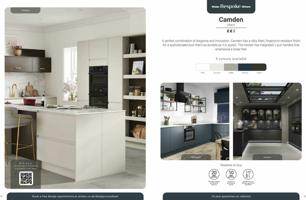 Wickes Kitchens Brochure Offers from 8 August