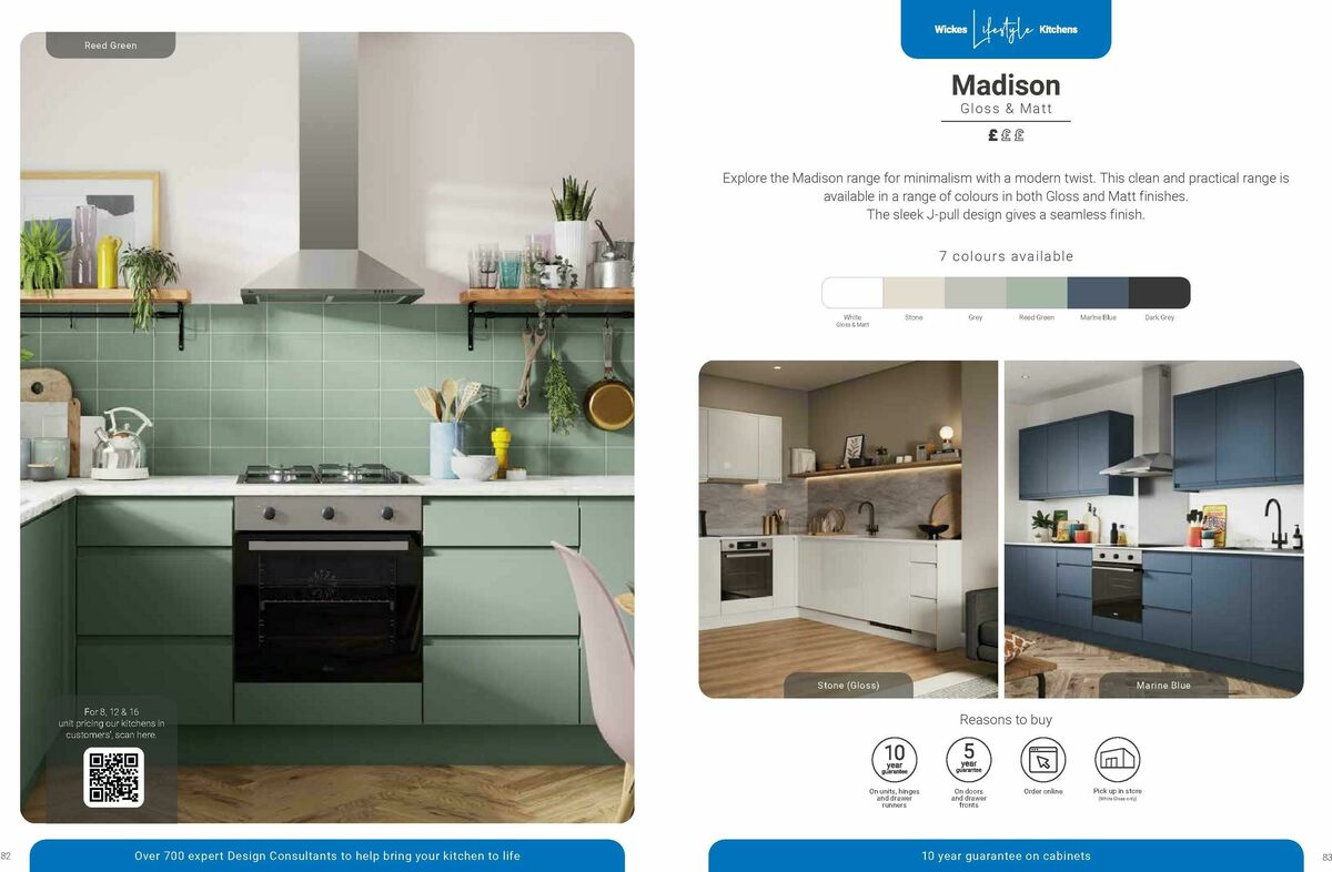 Wickes Kitchens Brochure Offers from 8 August