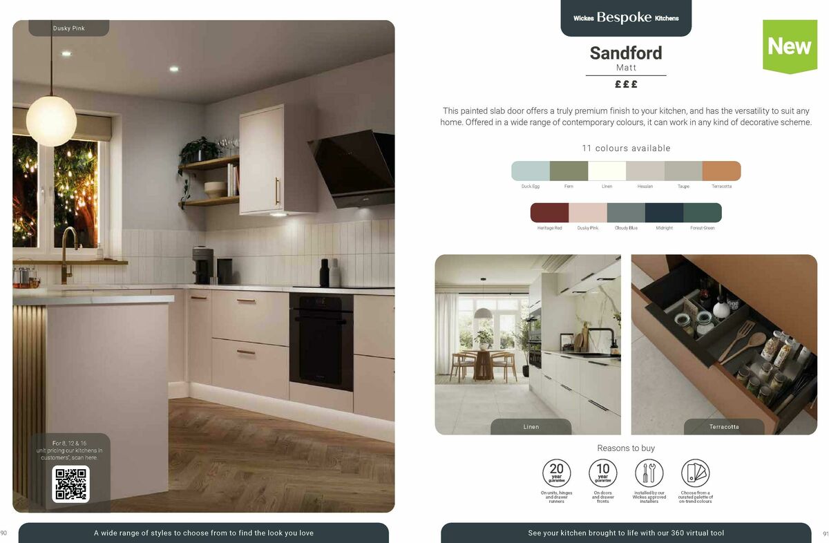 Wickes Kitchens Brochure Offers from 8 August