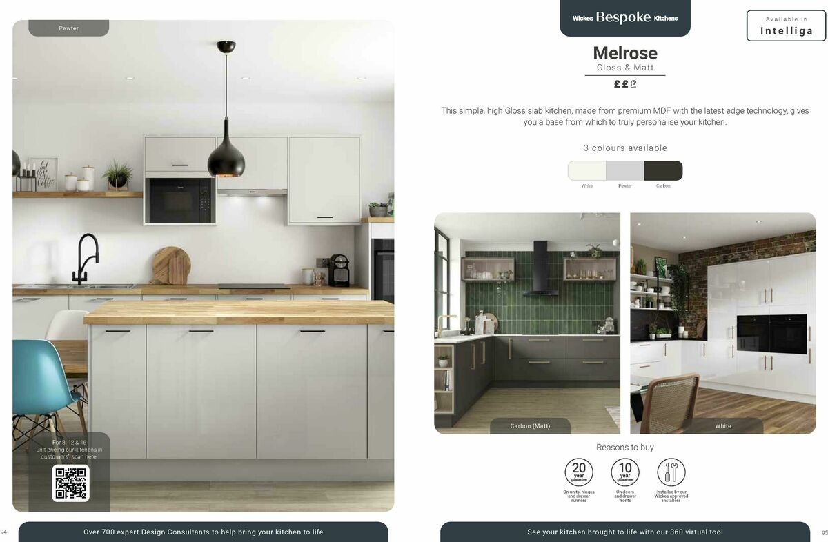 Wickes Kitchens Brochure Offers from 8 August