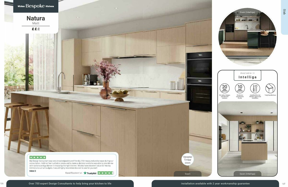 Wickes Kitchens Brochure Offers from 8 August