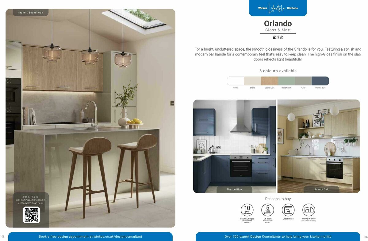Wickes Kitchens Brochure Offers from 8 August
