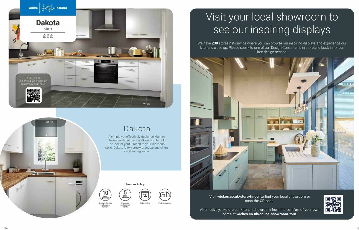 Wickes Kitchens Brochure Offers from 8 August