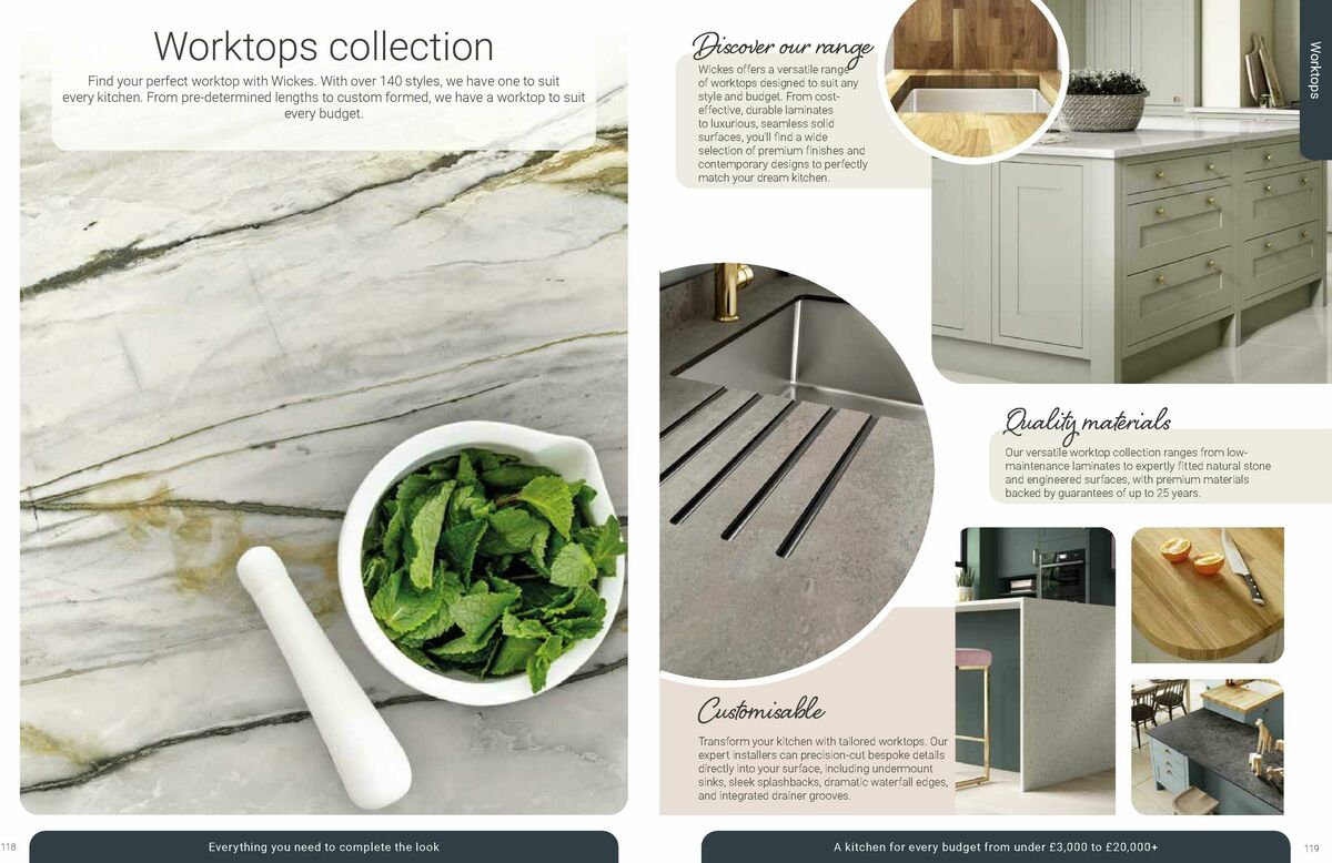 Wickes Kitchens Brochure Offers from 8 August