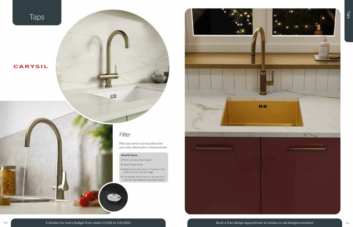 Wickes Kitchens Brochure Offers from 8 August