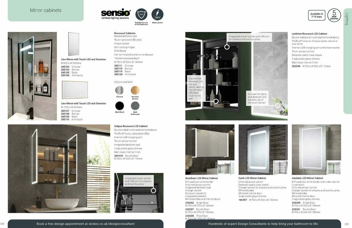 Wickes Bespoke Bathrooms Brochure Offers from 10 August