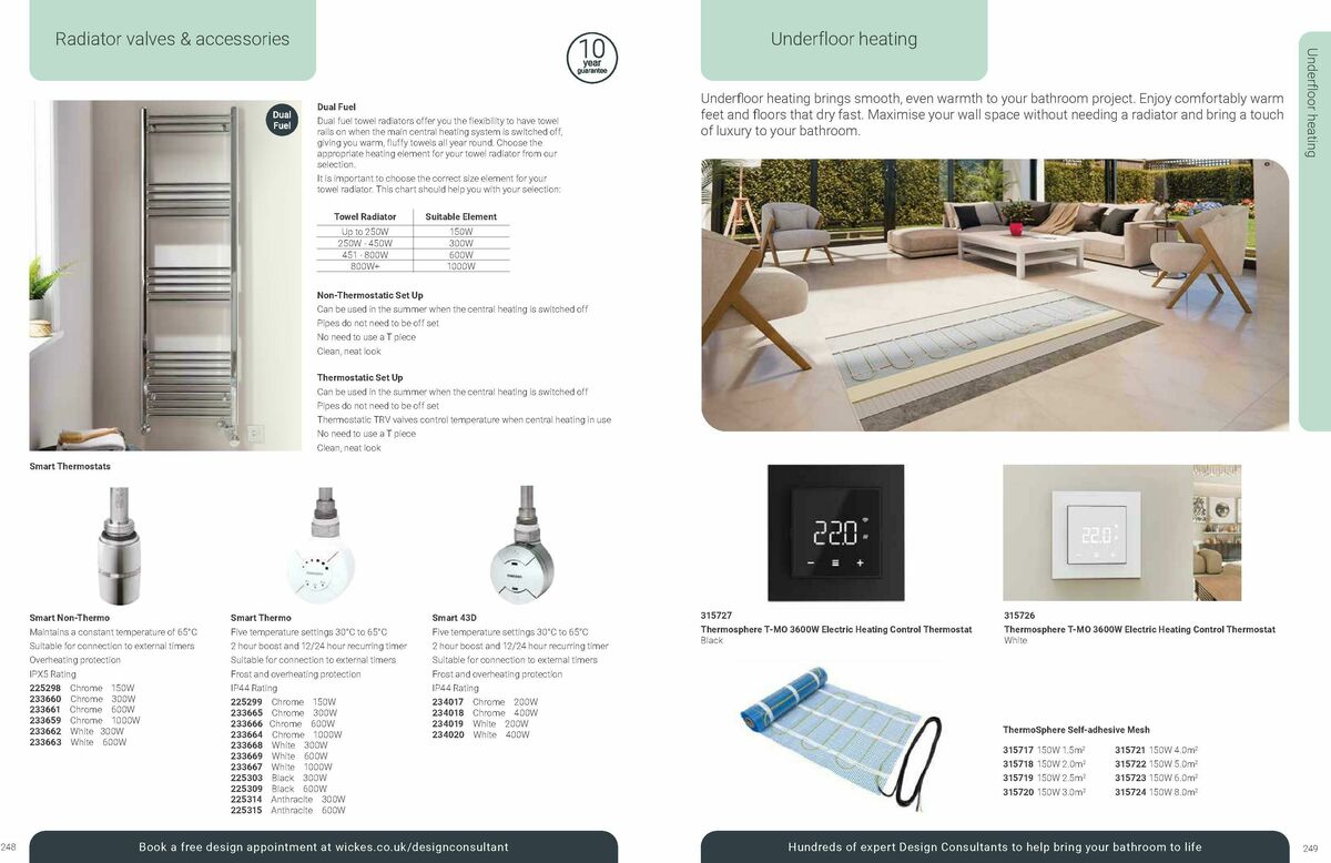 Wickes Bespoke Bathrooms Brochure Offers from 10 August