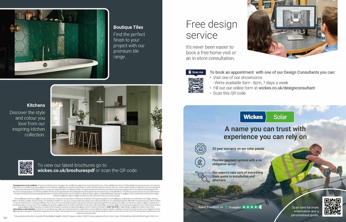 Wickes Bespoke Bathrooms Brochure Offers from 10 August