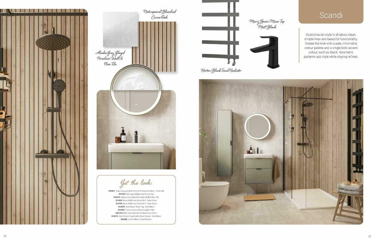 Wickes Bespoke Bathrooms Brochure Offers from 10 August