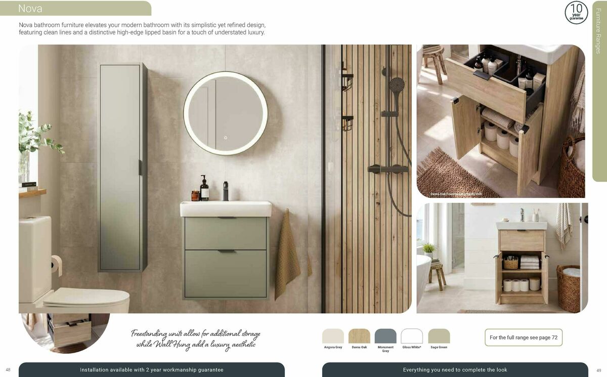 Wickes Bespoke Bathrooms Brochure Offers from 10 August