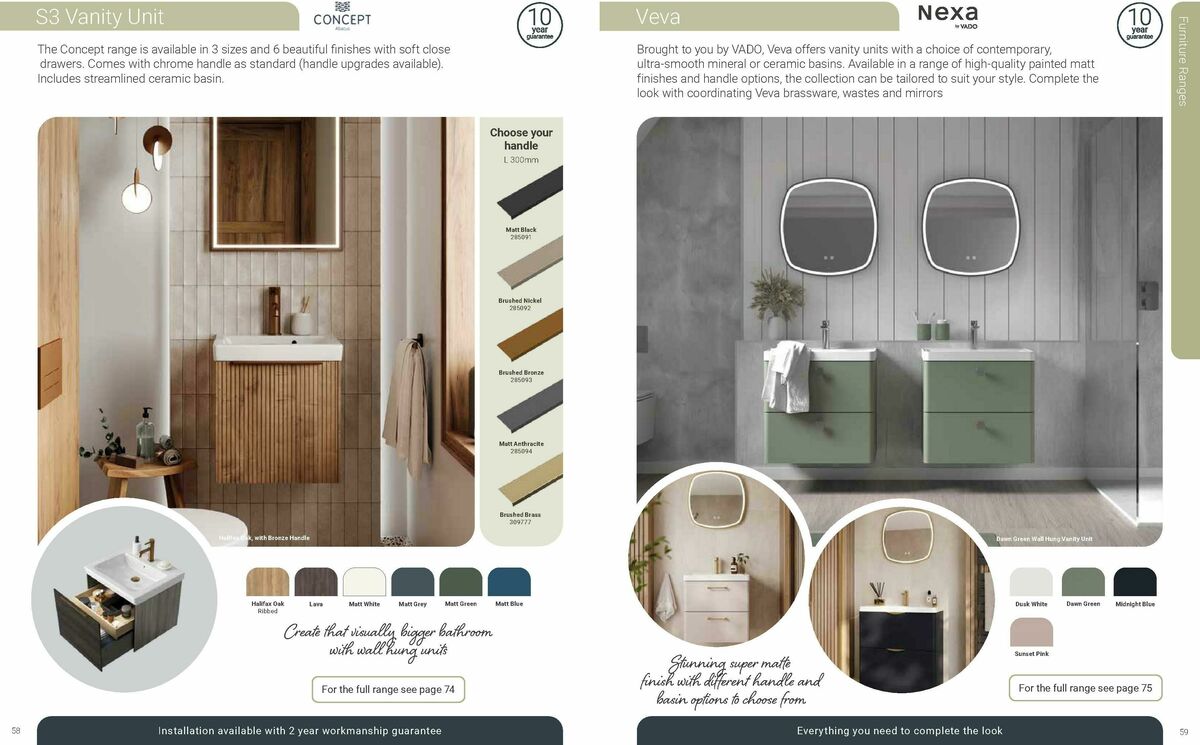 Wickes Bespoke Bathrooms Brochure Offers from 10 August