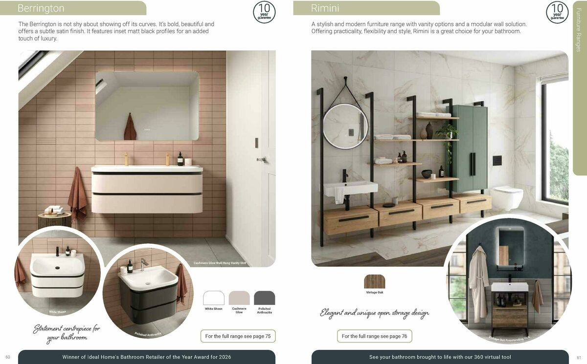 Wickes Bespoke Bathrooms Brochure Offers from 10 August