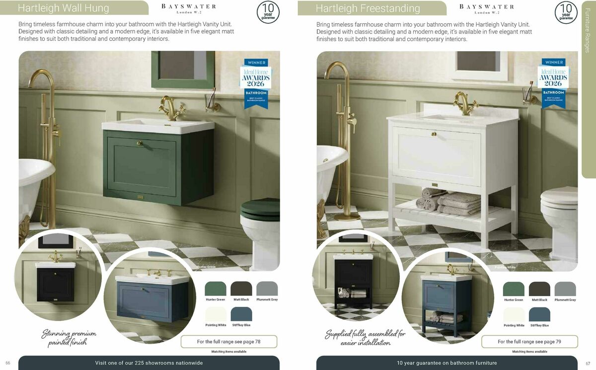 Wickes Bespoke Bathrooms Brochure Offers from 10 August