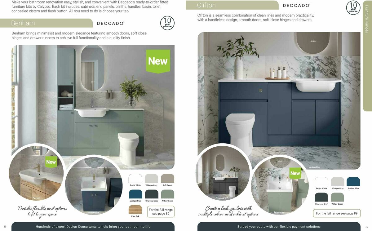 Wickes Bespoke Bathrooms Brochure Offers from 10 August