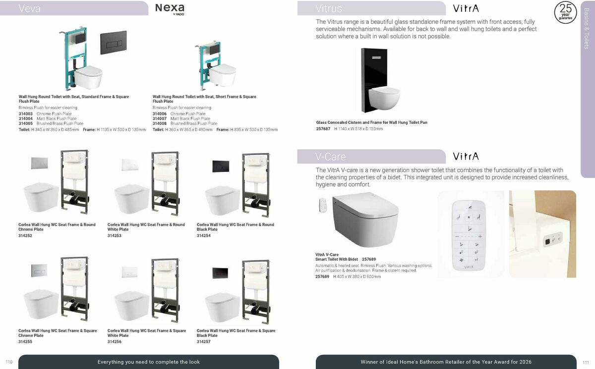 Wickes Bespoke Bathrooms Brochure Offers from 10 August