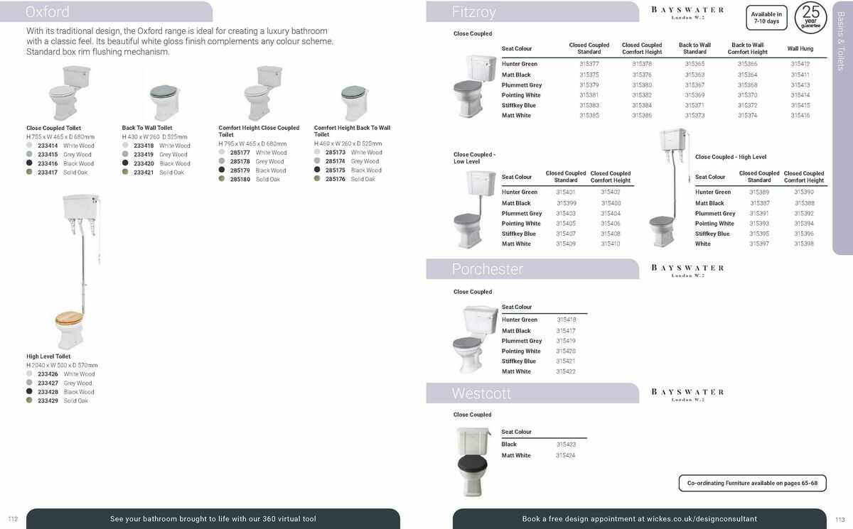 Wickes Bespoke Bathrooms Brochure Offers from 10 August
