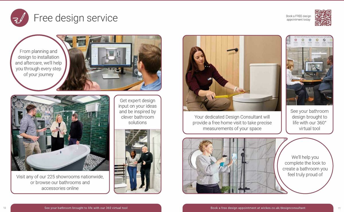 Wickes Bespoke Bathrooms Brochure Offers from 10 August