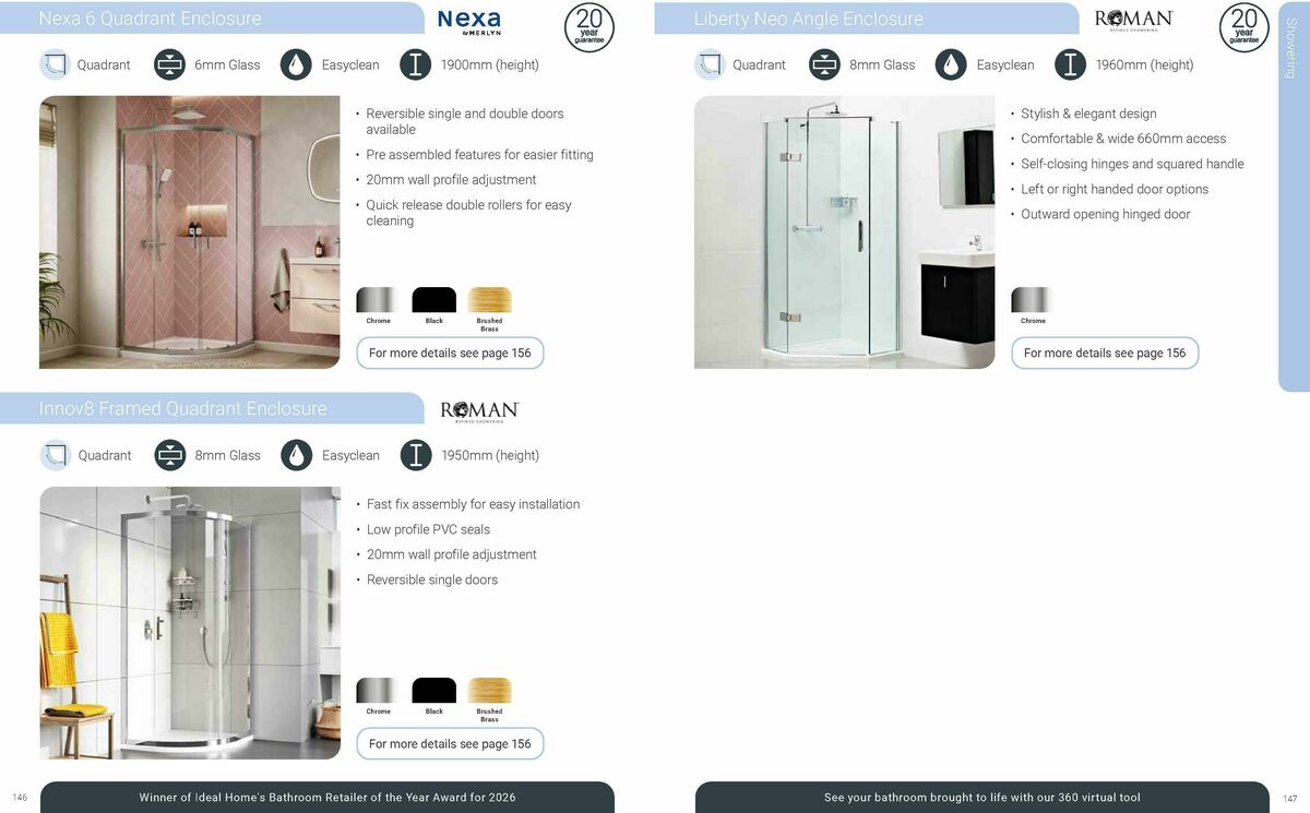 Wickes Bespoke Bathrooms Brochure Offers from 10 August