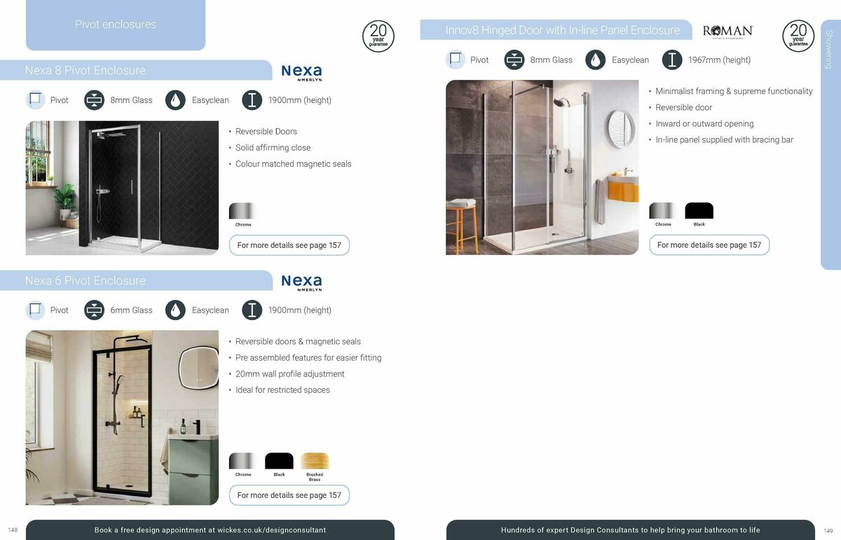 Wickes Bespoke Bathrooms Brochure Offers from 10 August