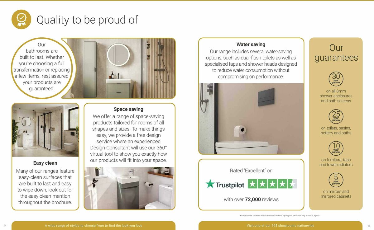 Wickes Bespoke Bathrooms Brochure Offers from 10 August